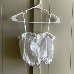 Bohme White detailed tank top